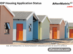 RDP Housing Application Status