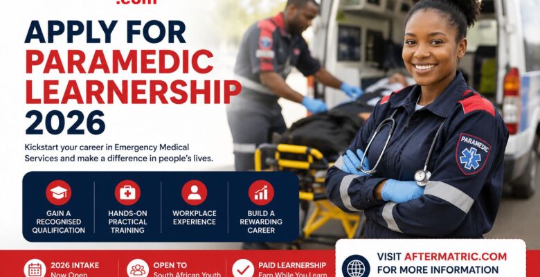 Paramedic Learnership 2026