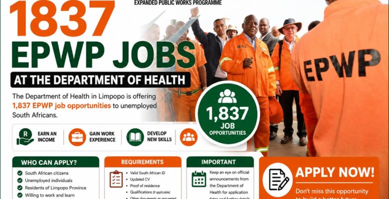 1837 EPWP Jobs