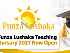 Funza Lushaka Teaching Bursary 2027 Now Open
