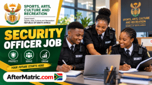 Great Government Career Opportunity: Security Officer Job at Sports Arts Culture and Recreation