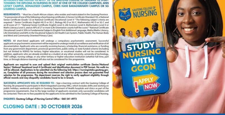 Student Nurse Intake 2027: Join the Exciting Journey