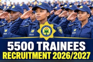 SAPS Police Trainee Recruitment 2027